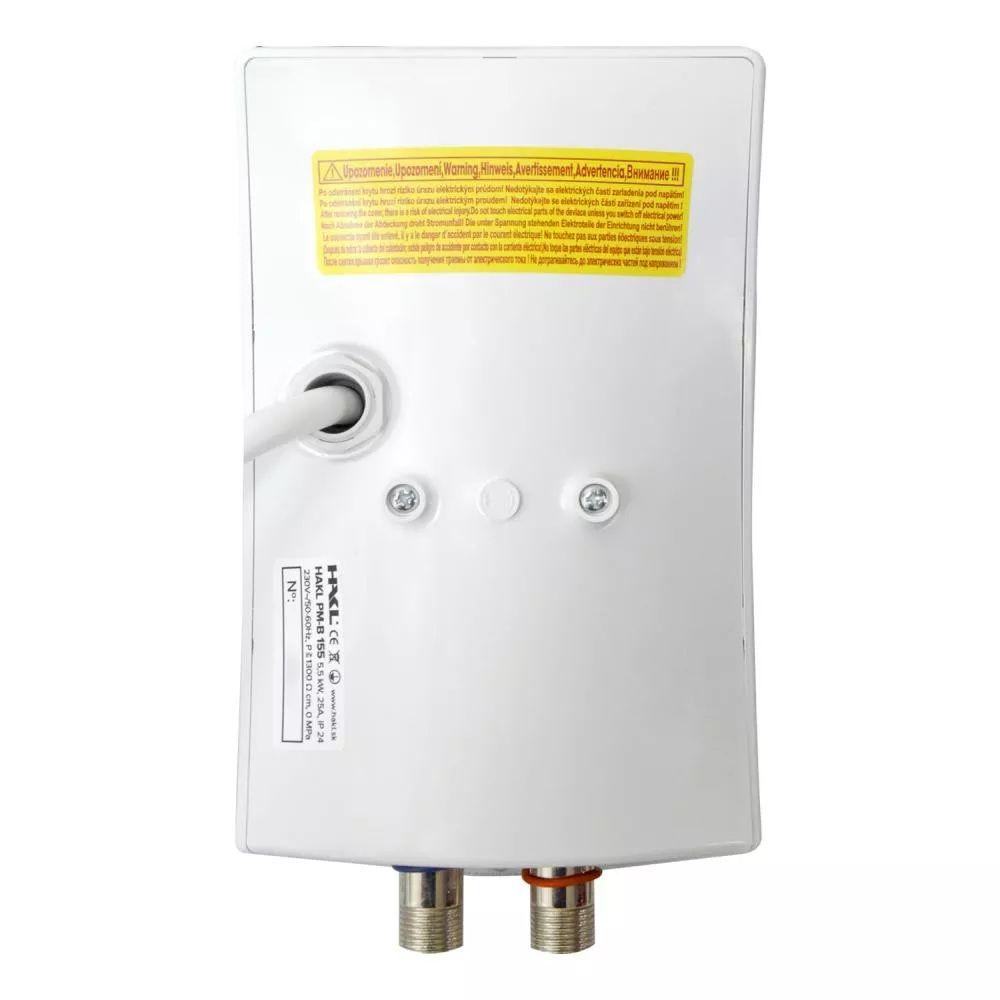 Hakl PM-B SET Elektrický prietokový ohrievač vody s beztlakovou pákovou batériou, 4,5 kW - galéria #3