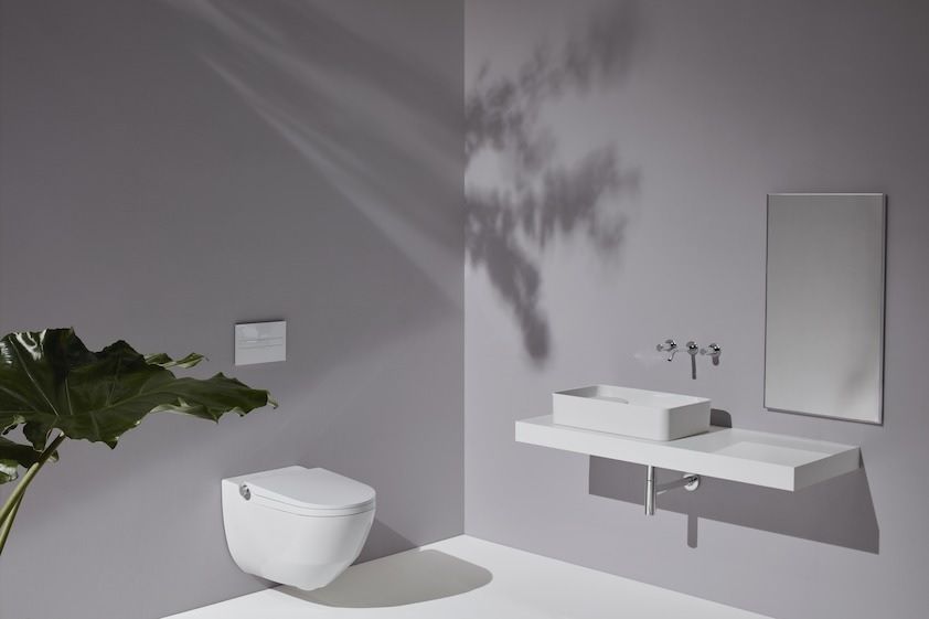 Laufen Riva WC s integrovanou bidetovou sprchou H8206914000001 - galéria #5