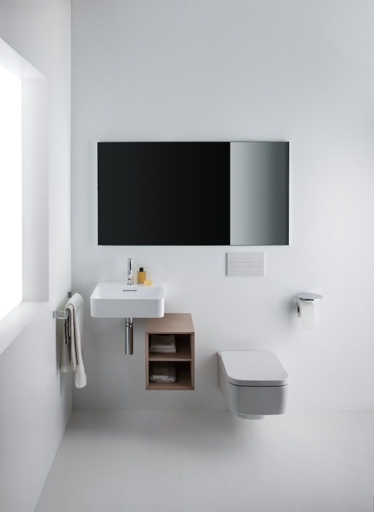 Laufen Val Umývadlo 45 cm, biele matné H8152817571041 - galéria #1