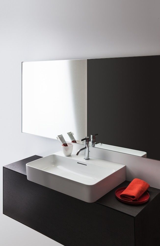 Laufen Val Umývadlo 65 cm, biele matné H8162847571041 - galéria #2