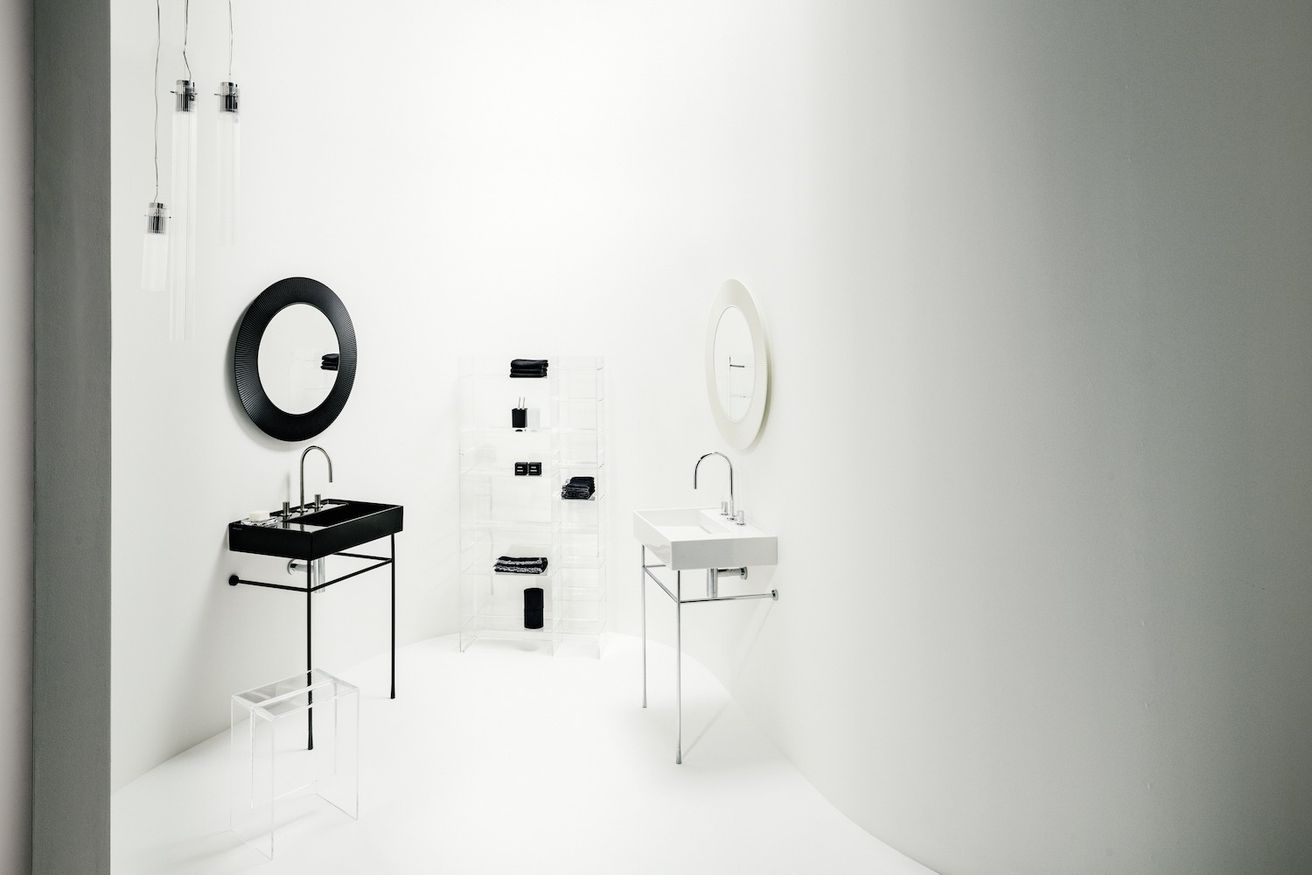 Laufen Kartell Zrkadlo 78 cm, čierne nepriehľadné H3863310910001 - galéria #1