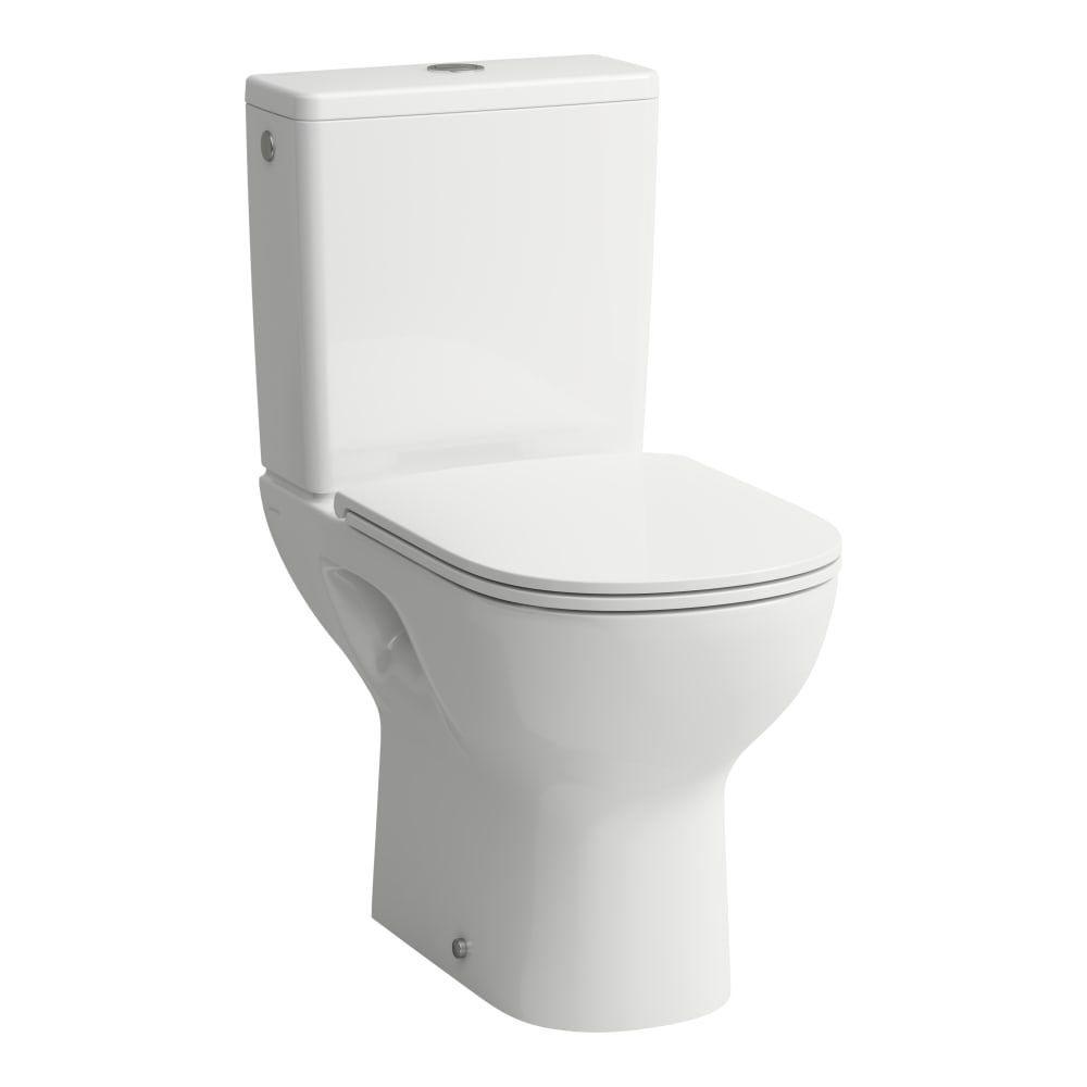 Laufen WC misa Lua, bez okrajov, biela LCC H8240874000001 - galéria #1