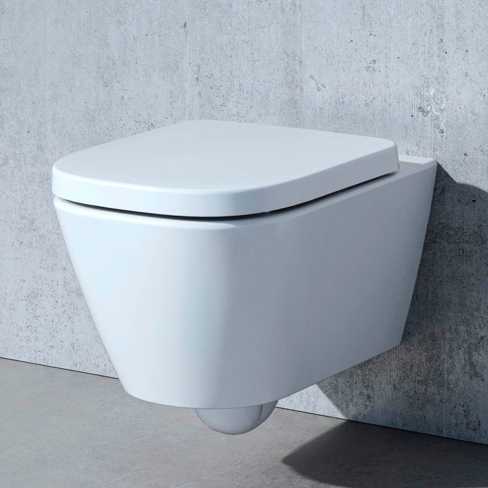Laufen Meda WC závesné, Rimless, biele H8201100000001 - galéria #4