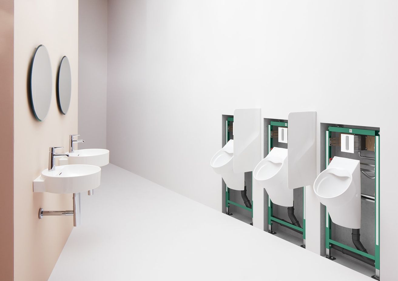 Laufen Ineo AU101 Ovládacie tlačidlo pre pisoár, biele H9091010000001 - galéria #1