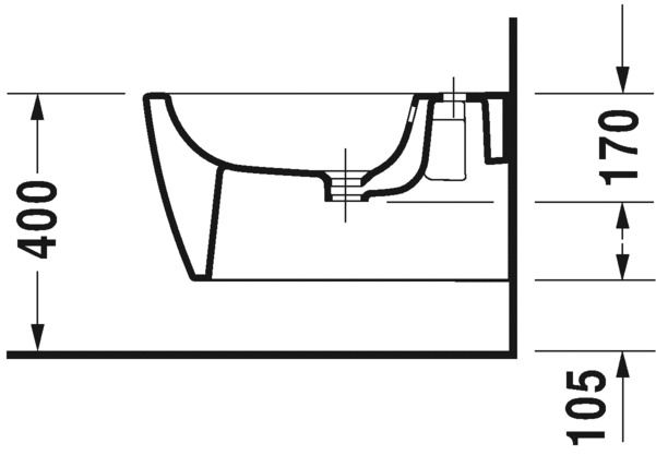 Duravit ME by Starck Bidet závěsný 2288150000 - galéria #2