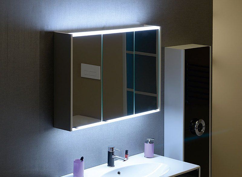 Sapho Batu Galéria 100x71x16 cm s LED osvetlením, biela 1141130 - galéria #2