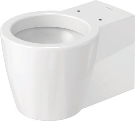 Duravit Starck 1 Závesné WC, Wonder Gliss, biela 02100900641 - galéria #3