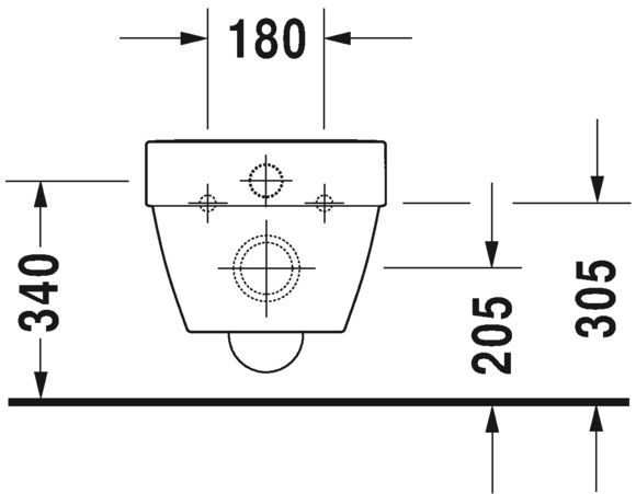 Duravit Vero Air WC Rimless 570x360mm 2525090000 - galéria #2