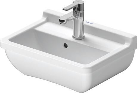 Duravit Starck 3 Umývadielko 45x32 cm, WonderGliss, biele 07504500001 - galéria #1