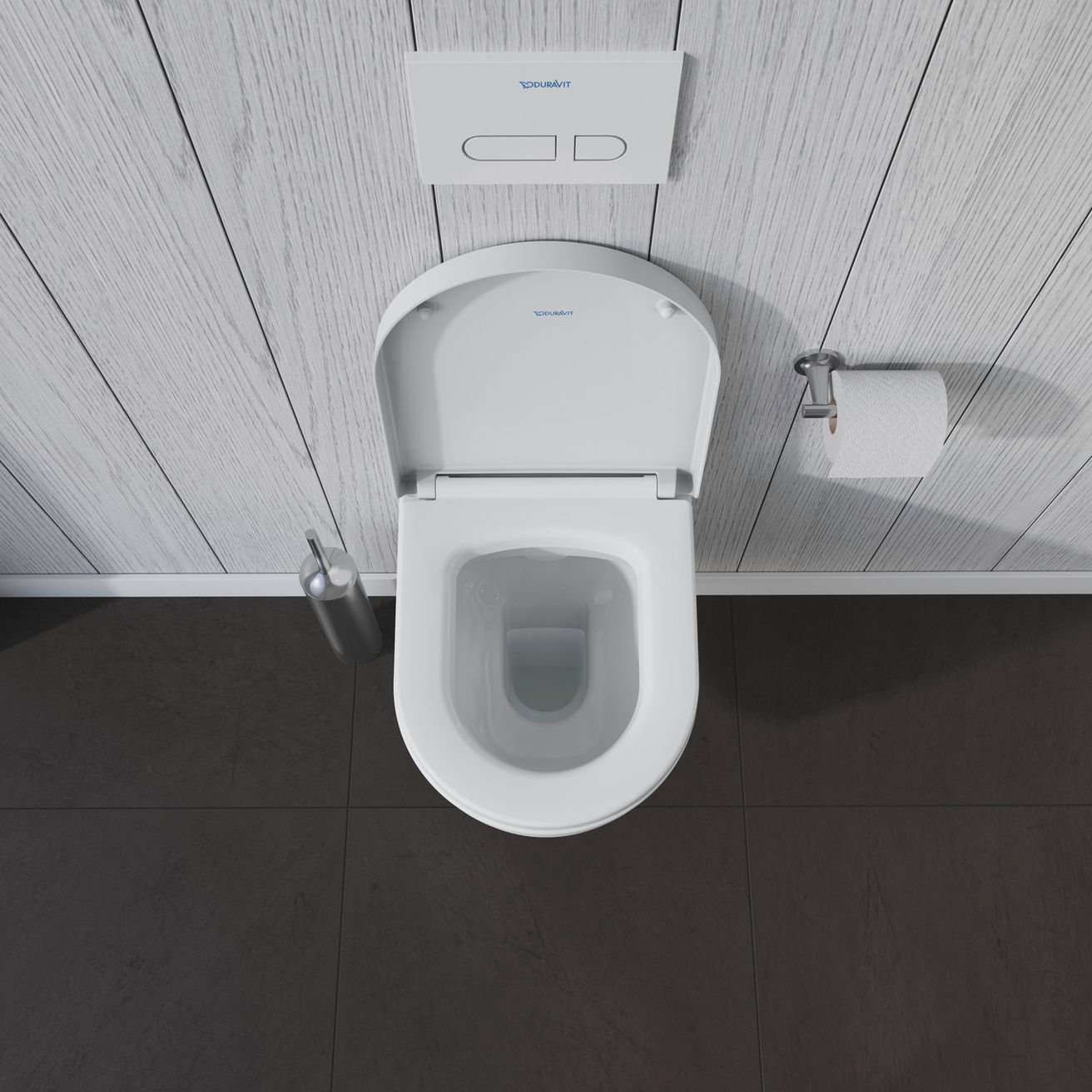 Duravit ME by Starck Závesné WC, Rimless, biele 2530090000 - galéria #7