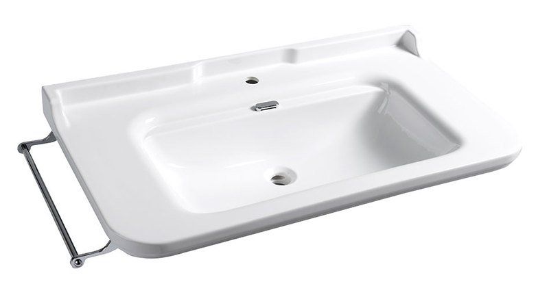 Sapho Waldorf Keramické umývadlo 100x55 cm, biele 4142K1 - galéria #3