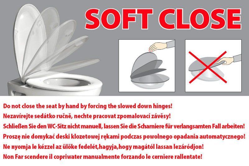 Kerasan Waldofr Soft Close Záchodová doska, masívne drevo, orech/bronz 418640 - galéria #1