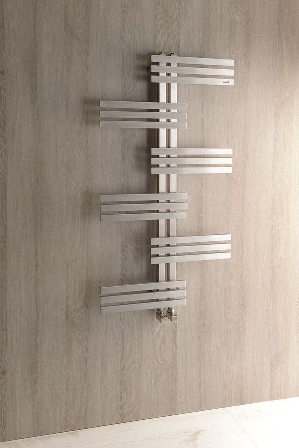 Sapho Rado NR650 Radiátor kombinovaný, 60x119cm, broušená nerezová oceľ - galéria #1