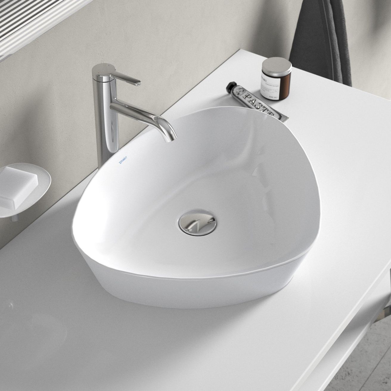 Duravit Cape Cod Umývadlo 50x41 cm, DuraCeram, biele 2339500000 - galéria #2