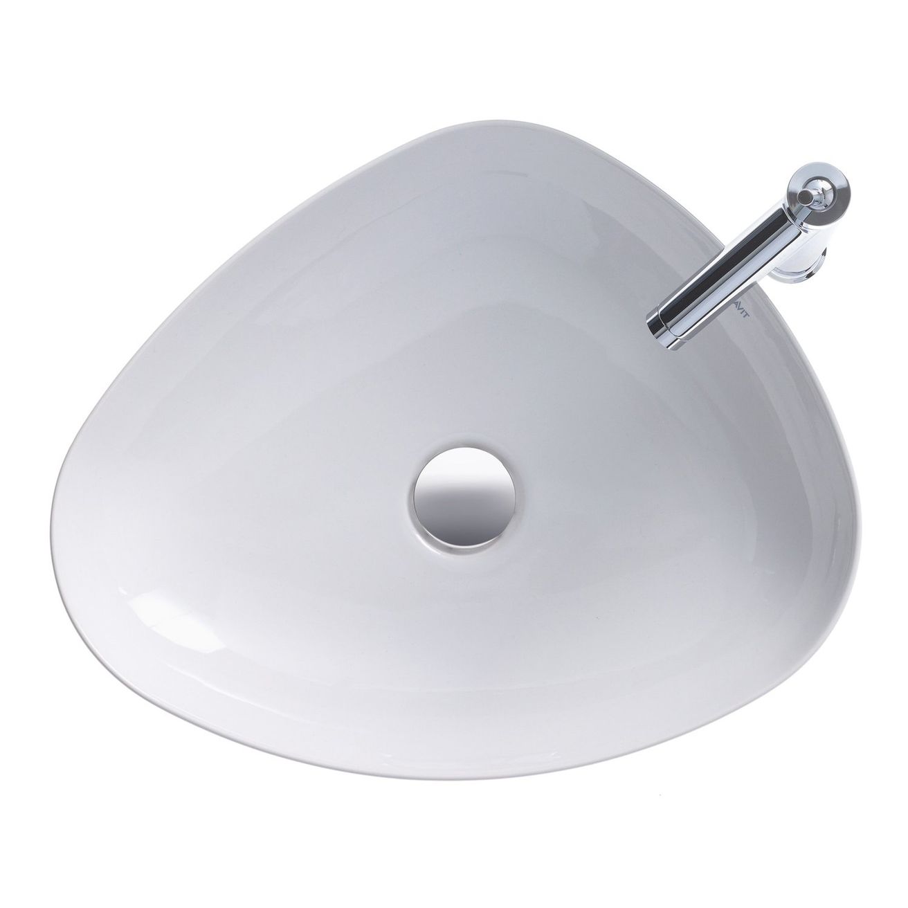 Duravit Cape Cod Umývadlo 50x41 cm, DuraCeram, biele 2339500000 - galéria #1
