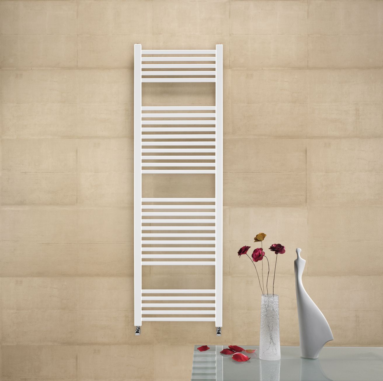 Zehnder Impa IMP-140-050 Radiátor kombinovaný, 50x140cm, biely - galéria #1