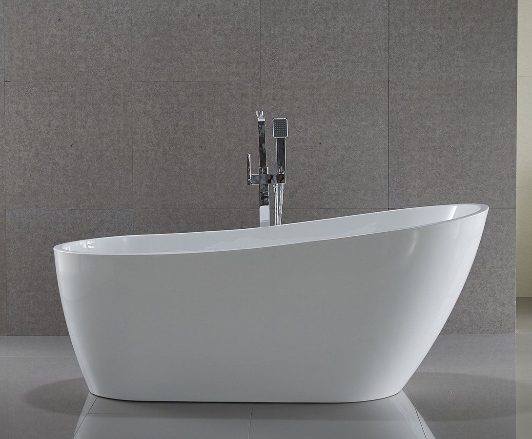Aqualine Tisa Voľne stojaca vaňa 170x80 cm, biela E1780 - galéria #3