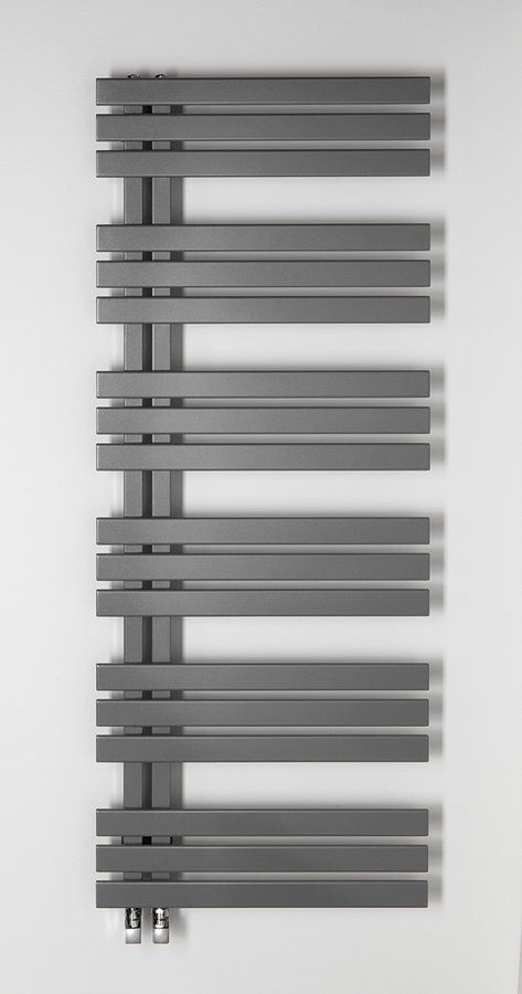 Sapho Silvana IR155 Radiátor kombinovaný, 60x150cm, strieborná metalíza - galéria #3