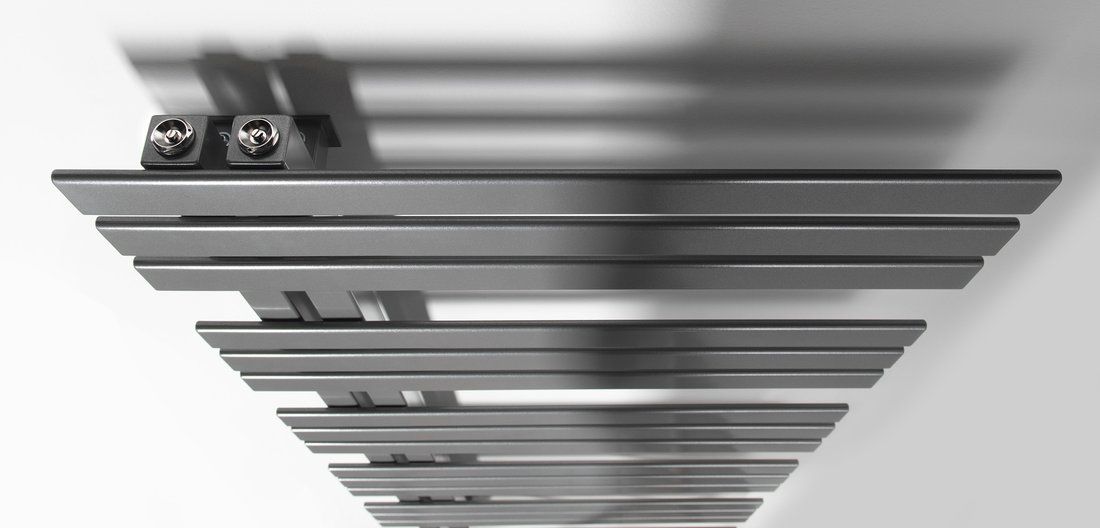 Sapho Silvana IR155 Radiátor kombinovaný, 60x150cm, strieborná metalíza - galéria #5