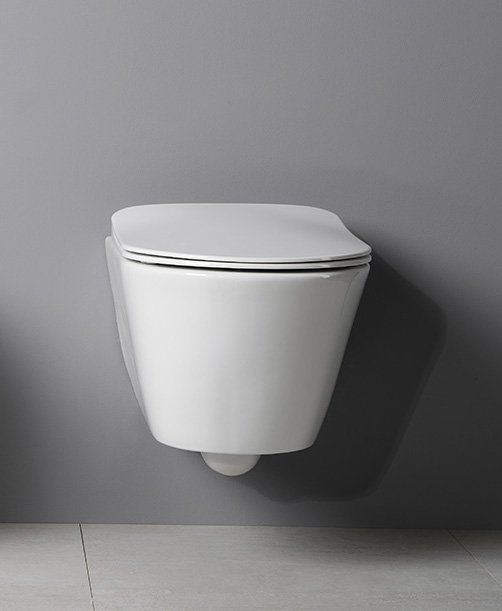 Sapho Avva WC misa Rimless, 35,5x53 cm 100314 - galéria #2