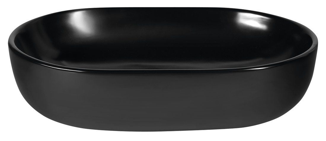 Sapho Caleo Umývadlo 60x42x14 cm, čierne matné CA590B - galéria #3