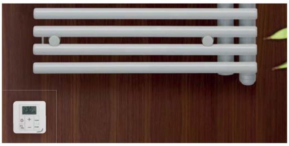 Elektrický radiátor Zehnder Forma Asym LFAEL-170-60/GD, ľavý, 59,6x170,6 cm, farba RAL9016 - galéria #4