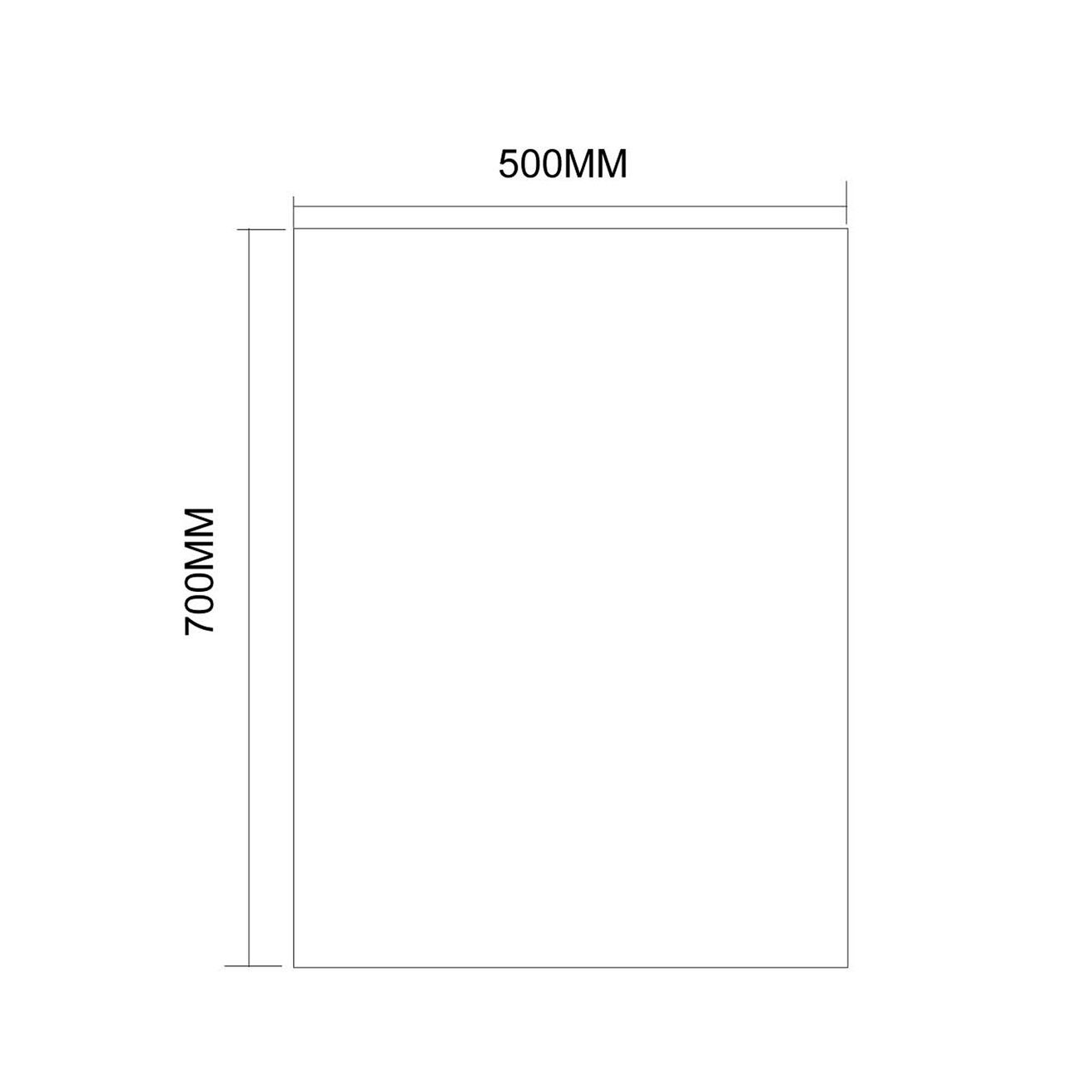 Zrkadlo Aqualine 50x70 cm bez držadla 22492 - galéria #3