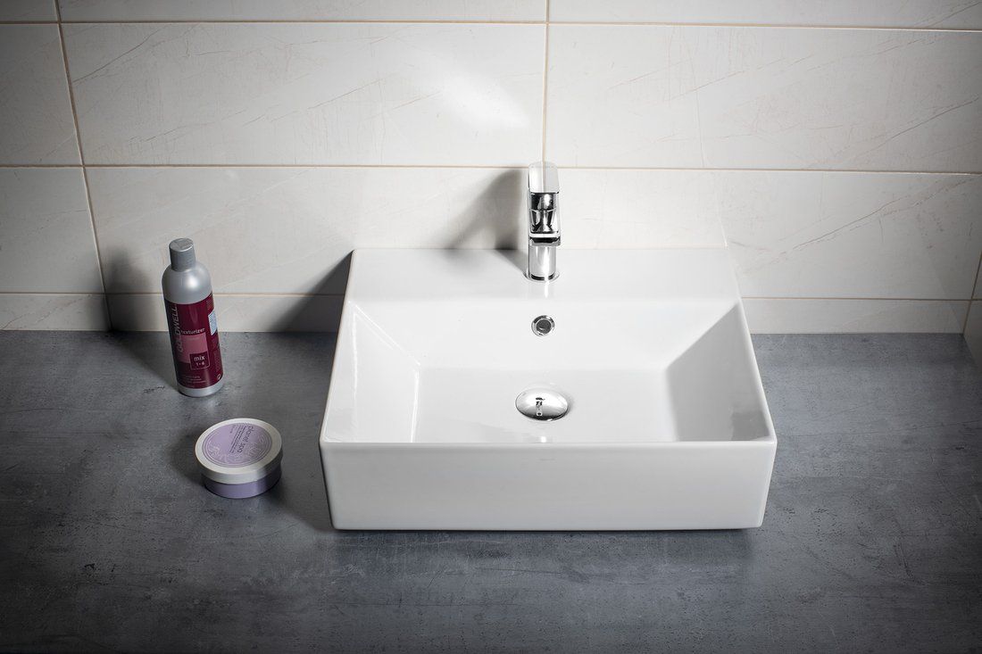 Aqualine Sistema Keramické umývadlo 50x42 cm, biele 10SF50051 - galéria #4