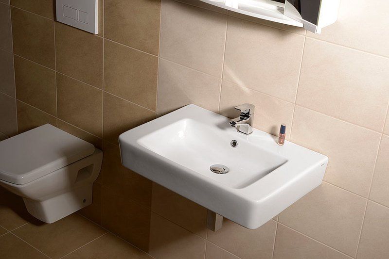 Aqualine Modis Keramické umývadlo 45x35 cm, biele FS981 - galéria #3
