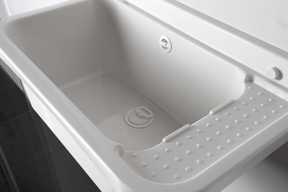 Aqualine Plastová závesná výlevka s úložným priestorom 60 x 34 cm, biela PI5060 - galéria #2
