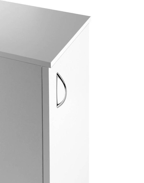 Aqualine Simplex Eco Spodná skrinka 30 x 86 cm, biela matná SIME340 - galéria #4