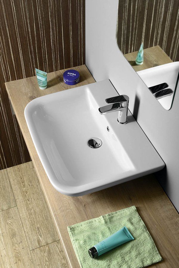 Aqualine Dori Keramické umývadlo 60x48 cm, biele FS1B1 - galéria #4