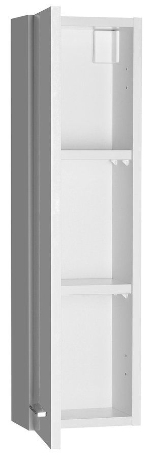 Aqualine Zoja Horná skrinka na zrkadlo Korin, 20x70x14 cm, biela 45462 - galéria #2