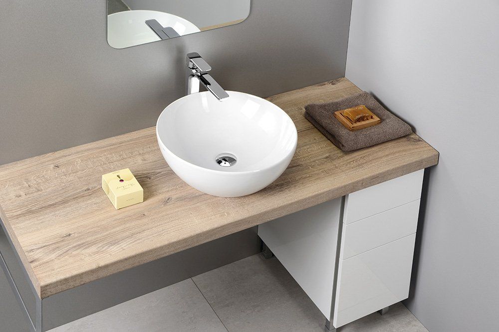 GSI Pura Umývadlo na dosku 42 cm, biele 885111 - galéria #2