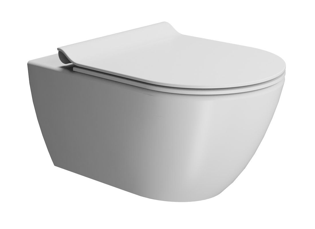 GSI Pura WC 55x36 cm, biele matné 881509 - galéria #1