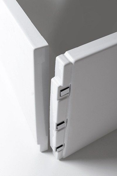 Polysan Plain Panel predný 180, ľavý, 1800x590 mm, biely 72642 - galéria #4