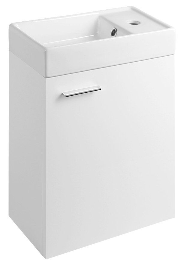 Umývadlo Aqualine 40x22x8 cm, biele DD4022 - galéria #2