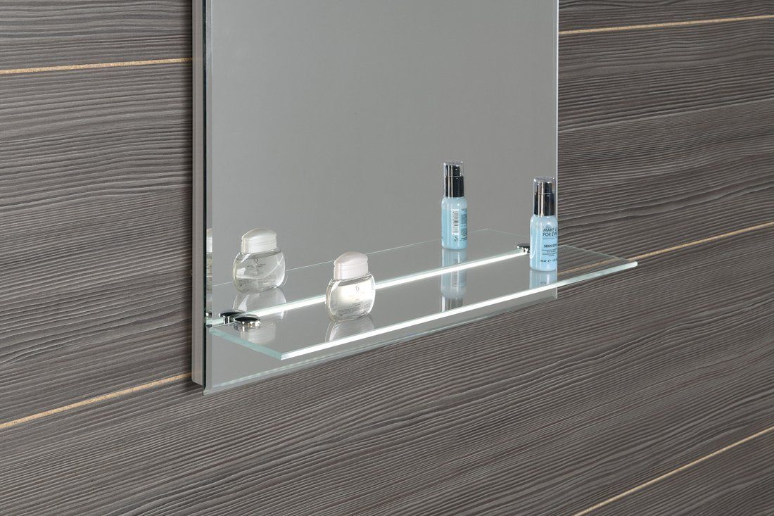 Zrkadlo Aqualine 60x80 cm s LED svetlom a poličkou ATH53 - galéria #2