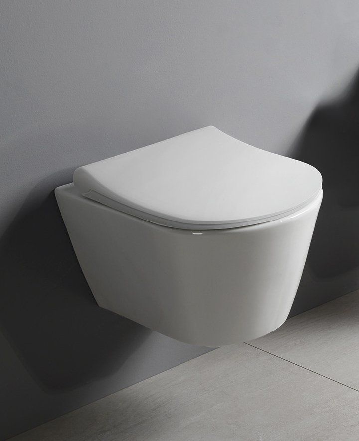 Sapho Avva WC Rimless s bidetovou sprchou, biele 100312 - galéria #3