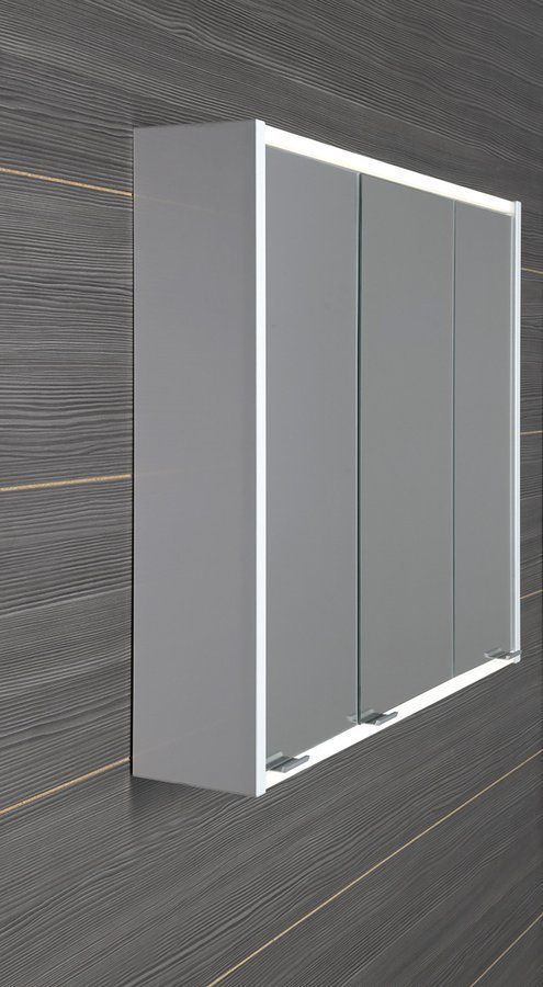 Sapho Batu Galéria s LED osvetlením 80x71x15 cm, biela 1141131 - galéria #2