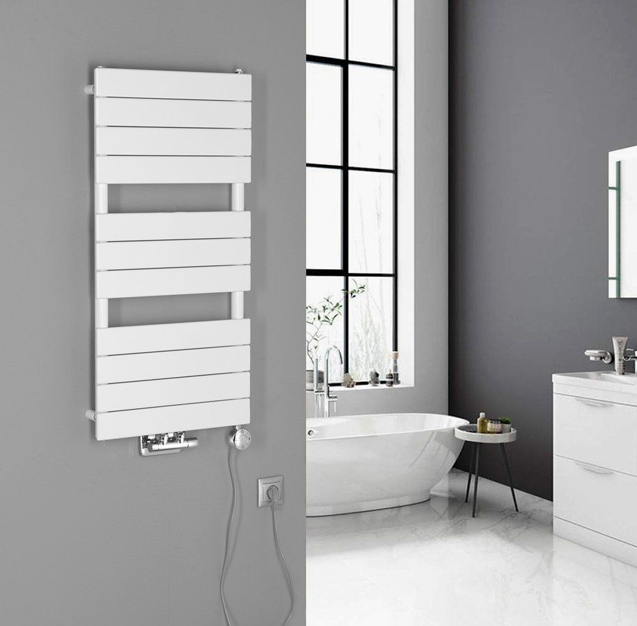 Aqualine Bondi DC400T Radiátor kombinovaný, 45x93,4cm, biely - galéria #2