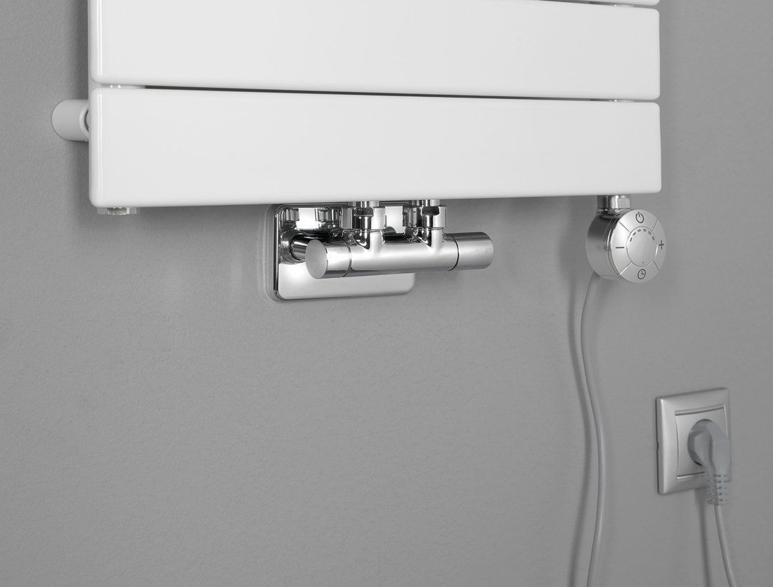 Aqualine Bondi DC400T Radiátor kombinovaný, 45x93,4cm, biely - galéria #4