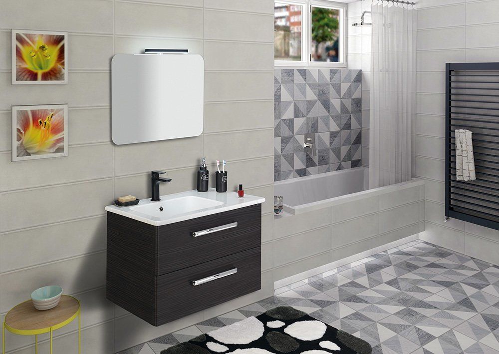 Sapho Ishape Zrkadlo so zaoblenými rohmi 50x70 cm AG457 - galéria #1
