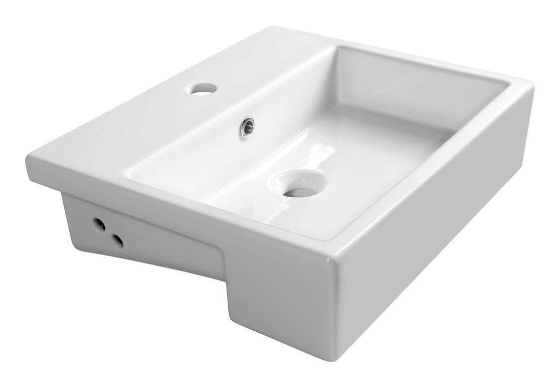 Isvea Purity Polopodzemné umývadlo 50x42 cm, biele 10PL52050 - galéria #1