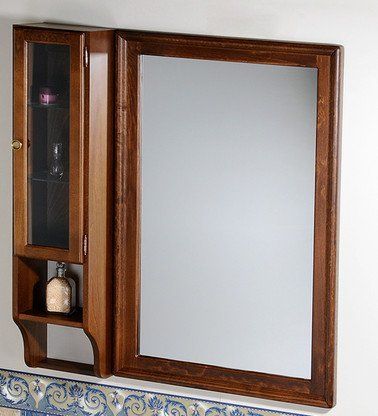 Sapho Retro zrkadlová skrinka 25x115x20 cm, buk - pravá 1681 - galéria #4