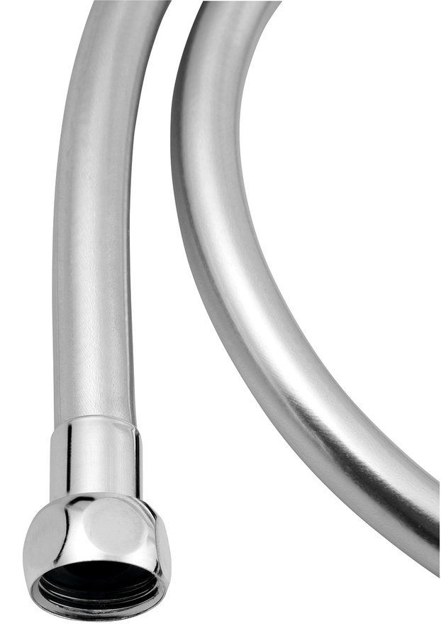 Plastová sprchová hadica Sapho Softflex 120 cm, strieborná/chróm 1208-10 - galéria #1