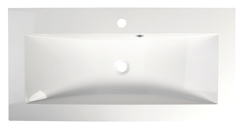 Sapho Yukon Umývadlo 90x45 cm, biele 55900 - galéria #1