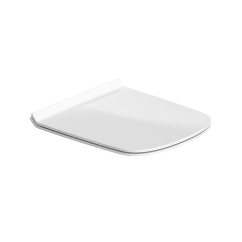 Duravit DuraStyle Závesná toaleta so sedátkom, WonderGliss, biela 45510900A11 - galéria #1