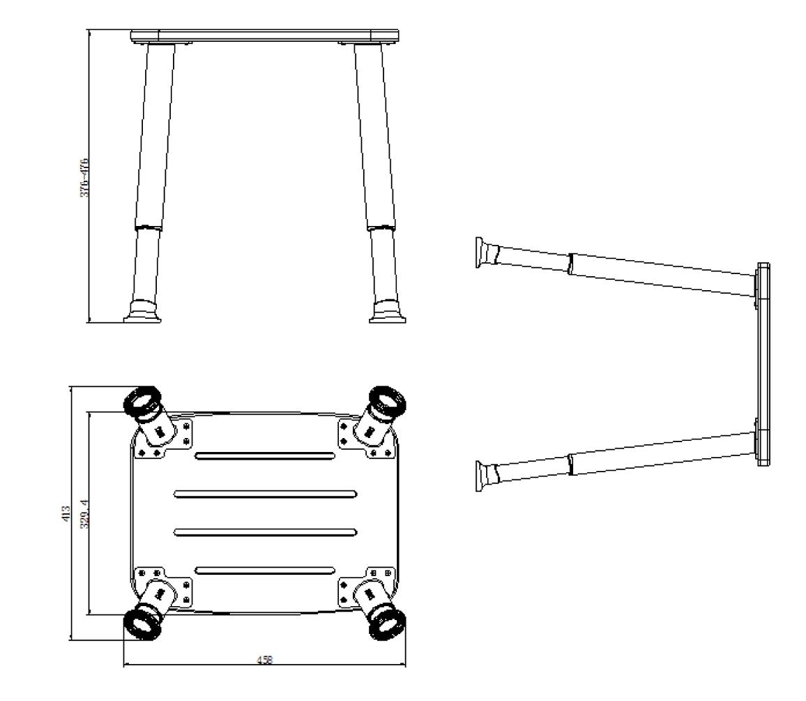 Sapho Koupelnová stolička, bambus AE865 - galéria #4