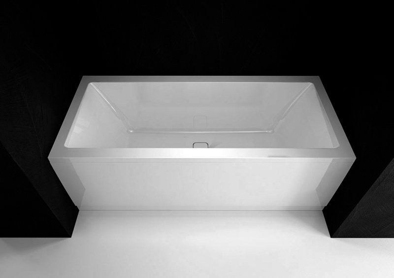 Polysan Plain Nika Čelný panel PN 160, 1600x590 mm, biely 72505 - galéria #1